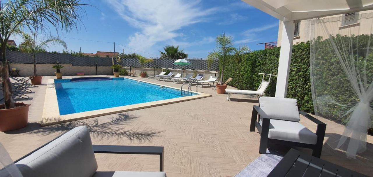 Villa Marianna Con Piscina Privata Ampi Spazi Esterni E Wifi Free Trabia Eksteriør bilde