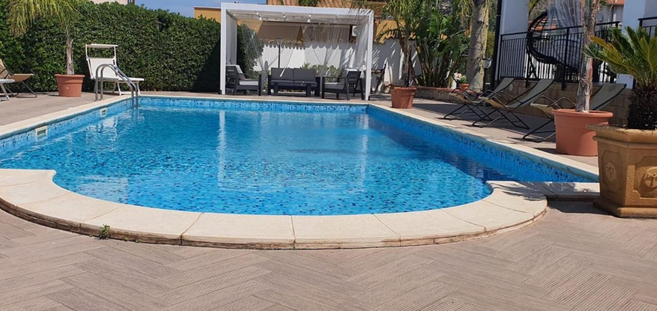 Villa Marianna Con Piscina Privata Ampi Spazi Esterni E Wifi Free Trabia Eksteriør bilde
