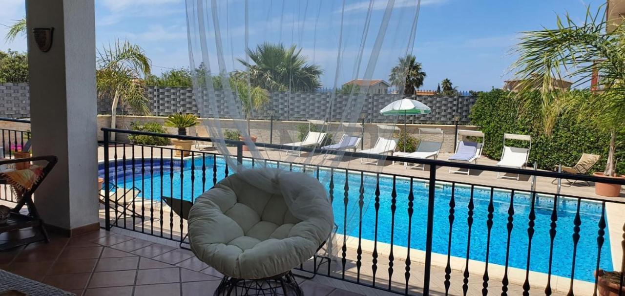 Villa Marianna Con Piscina Privata Ampi Spazi Esterni E Wifi Free Trabia Eksteriør bilde