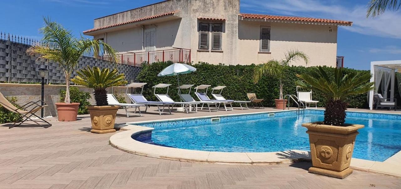 Villa Marianna Con Piscina Privata Ampi Spazi Esterni E Wifi Free Trabia Eksteriør bilde