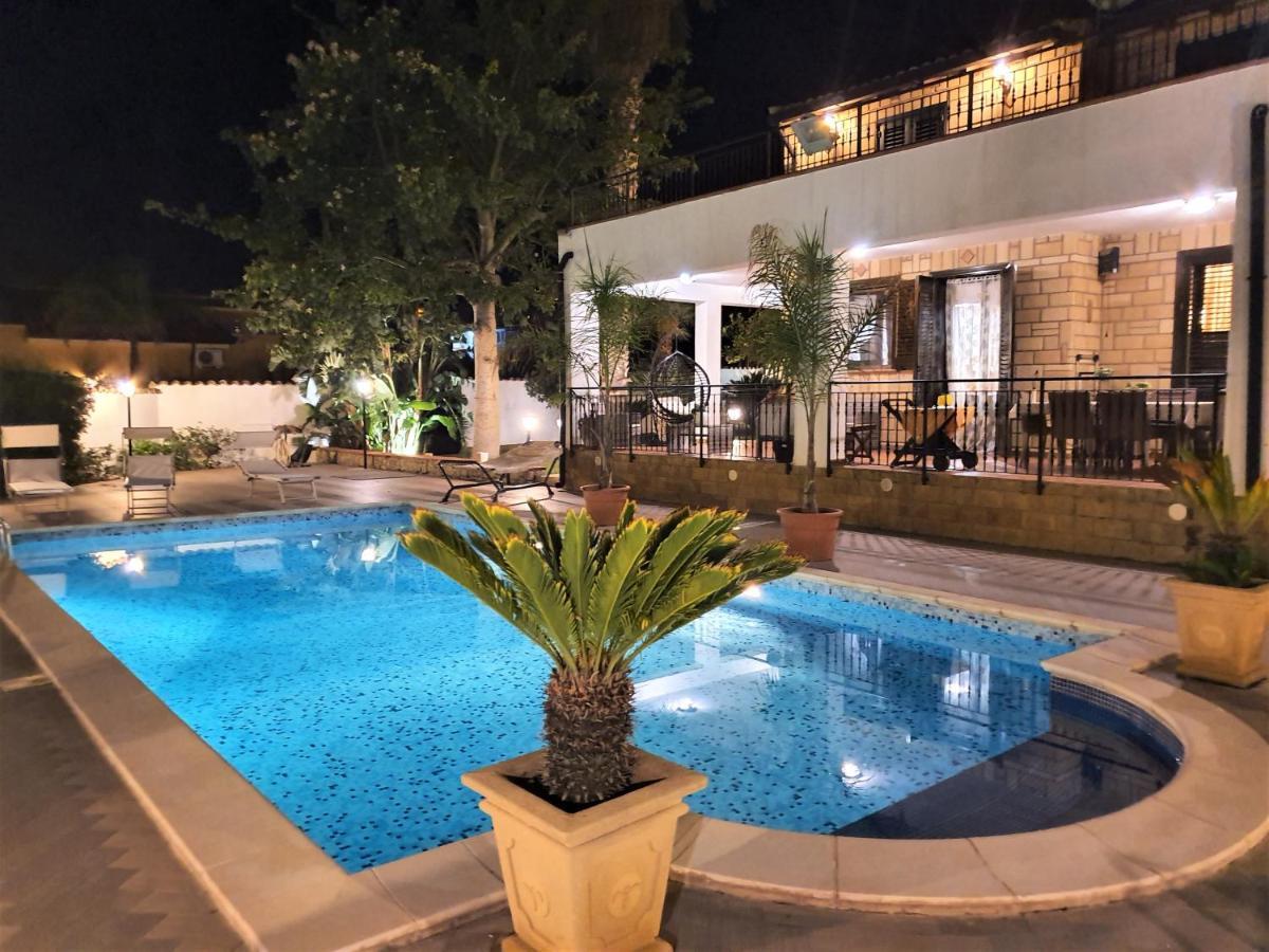 Villa Marianna Con Piscina Privata Ampi Spazi Esterni E Wifi Free Trabia Eksteriør bilde